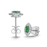 FESUM06_EM Stack'em Up Emerald Studs Earrings