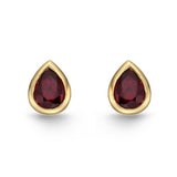 FESUP01_RU Stack'em Up Ruby Studs Earrings