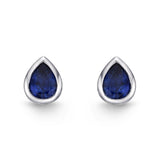 FESUP01_SB Stack'em Up Sapphire Studs Earrings