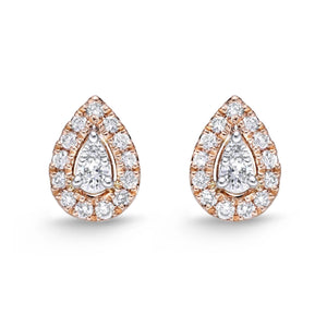 FESUP05_00 Stack'em Up Diamond Studs Earrings