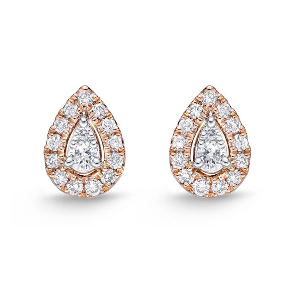 FESUP05_00 Stack'em Up Diamond Studs Earrings