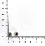 FESUP06_SB Stack'em Up Sapphire Studs Earrings