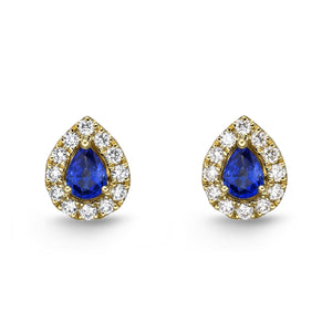 FESUP06_SB Stack'em Up Sapphire Studs Earrings