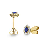 FESUP06_SB Stack'em Up Sapphire Studs Earrings