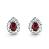 FESUP07_RU Stack'em Up Ruby Studs Earrings