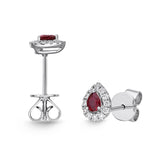 FESUP07_RU Stack'em Up Ruby Studs Earrings