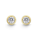 FESUR01_00 Stack'em Up Diamond Studs Earrings