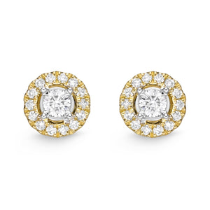 FESUR05_00 Stack'em Up Diamond Studs Earrings