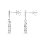 FEUB252_00 U-Basket Diamond Dangling Earrings