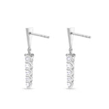 FEUB252_00 U-Basket Diamond Dangling Earrings