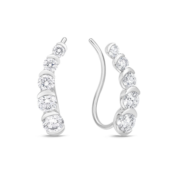 FEVD107_00 Crescent Climber Earrings