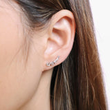 FEVD107_00 Crescent Climber Earrings