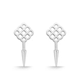 FEVD120_00 Crescent Jacket Earrings