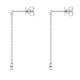 FEZY101_00 Dazzling by the Yard Diamond Dangling Earrings