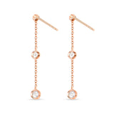 FEZY102_00 Dazzling by the Yard Diamond Dangling Earrings