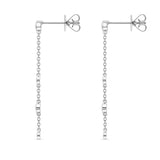 FEZY104_00 Dazzling by the Yard Diamond Dangling Earrings