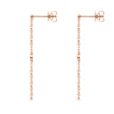 FEZY106_00 Dazzling by the Yard Diamond Dangling Earrings