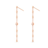 FEZY106_00 Dazzling by the Yard Diamond Dangling Earrings