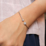 FGBQ302_00 Diamond Bouquets Flexi Bangle