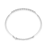 FGFD410_00 My First Diamond Oval Bangle