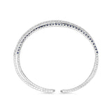 FGFX107_SB Flexi Bangle Sapphire Flexi Bangle