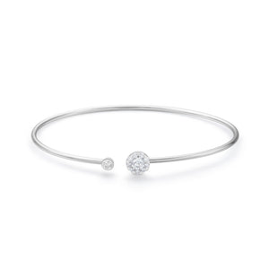 FGFX305_00 Diamond Bouquets Flexi Bangle