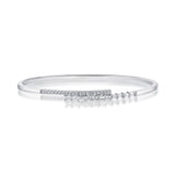 FGGA701_00 Geo Arts Diamond Oval Bangle
