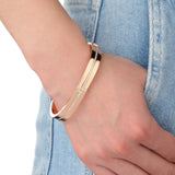 FGLC101_00 L Collection Diamond Oval Bangle