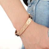 FGLC114_00 L Collection Diamond Oval Bangle