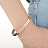 FGLC121_00 L Collection Diamond Oval Bangle
