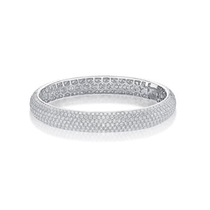 ZGPV103_00 Pave Oval Bangle Mounting