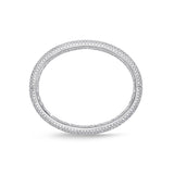 ZGPV103_00 Pave Oval Bangle Mounting
