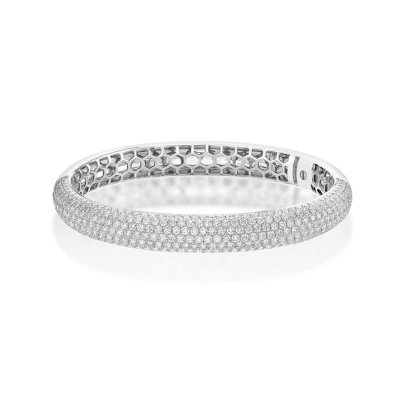 ZGPV104_00 Pave Oval Bangle Mounting