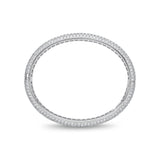 ZGPV107_00 Pave Oval Bangle Mounting