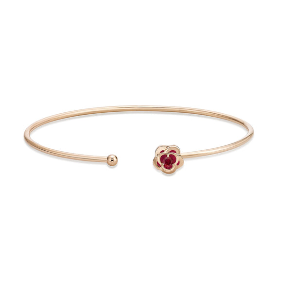 FGVL102_RU Valley of Light Ruby Illusion-setting Bangle