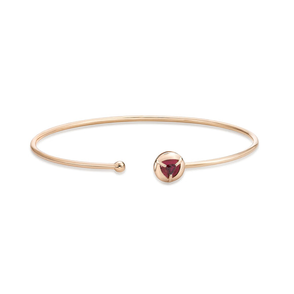 FGVL103_RU Valley of Light Ruby Illusion-setting Bangle