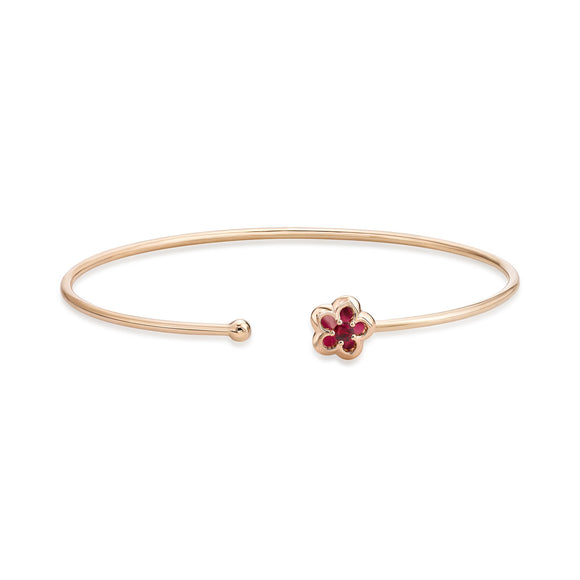 FGVL106_RU Valley of Light Ruby Illusion-setting Bangle