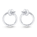 FHES101_00 Eternal Star Diamond Hoops