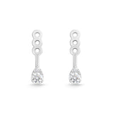 FJBF201_00 Fancy Brilliant Diamond Jacket Earrings
