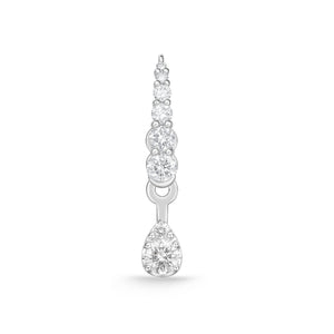 FJBF202_00 Fancy Brilliant Diamond Jacket Earrings