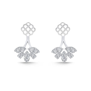FJBF903_00 Fancy Brilliant Diamond Jacket Earrings