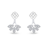 FJBF903_00 Fancy Brilliant Diamond Jacket Earrings