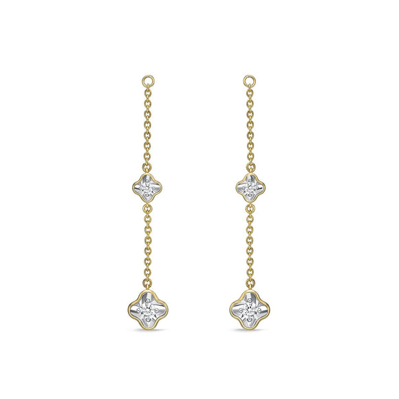 FJFD106_00 My First Diamond Illusion-setting Earrings