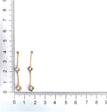 FJFD106_00 My First Diamond Illusion-setting Earrings