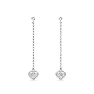 FJFD108_00 My First Diamond Illusion-setting Earrings