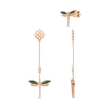 FJLC218 L-Garden Jacket Earrings