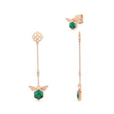 FJLC238 L-Garden Jacket Earrings