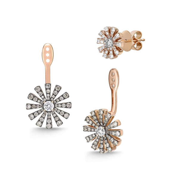 FJMG102_CD Margarita Diamond Jacket Earrings