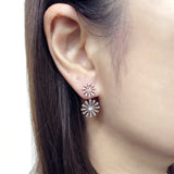 FJMG102_CD Margarita Diamond Jacket Earrings