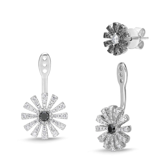 FJMG103_BD Margarita Diamond Jacket Earrings
